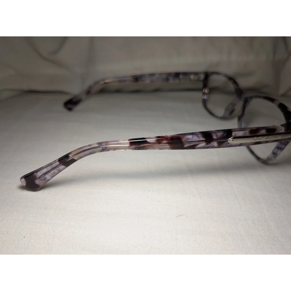 Coach HC6065 5548 Eyeglasses Frame Women's Purple Tortoise Full Rim 51mm